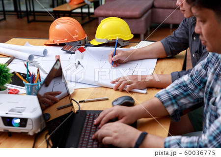 Engineer and Architect concept, Engineer 60036775