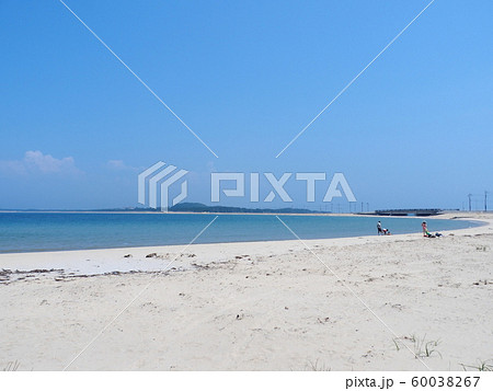 志賀島海水浴場 砂浜 志賀島海水浴場 砂浜 60038267