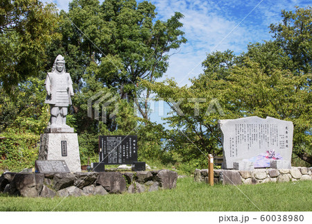 坂本城址公園　明智光秀ゆかりの地　大津市観光スポット 60038980