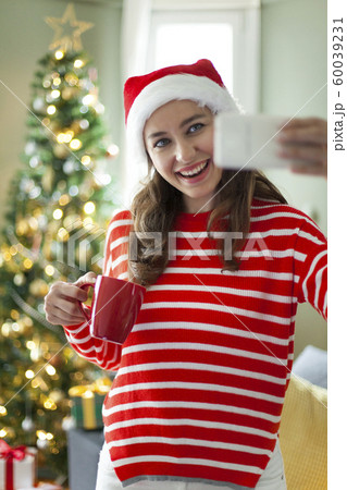 Christmas selfie. 60039231