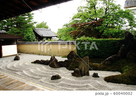大徳寺、瑞峯院、臨済宗大徳寺派、独坐庭 大徳寺、瑞峯院、臨済宗大徳寺派、独坐庭 60040002