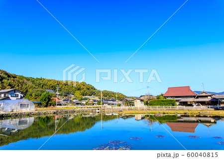 縫ノ池の秋景色　【佐賀県杵島郡白石町】 60040815