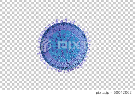 Illustration of influenza (penetrable material) 60042062