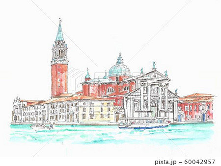 65 Off 送料無料 ジョルジョ近くからのベニス サン Thomas Moran 油絵 絵画