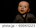 Baby Hayden on Black at Four Months Old 60043223