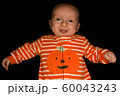 Baby Hayden on Black at Three Months Old 60043243