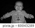 Baby Hayden on Black at Three Months Old 60043289