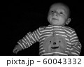 Baby Hayden on Black at Three Months Old 60043332