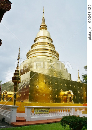 Wat Phra Singh(Gold Temple)in Chiang Mai, Thailand 60043429