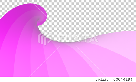 ピンク ライン ツイスト 背景 白バック 桃色配色 Cgのイラスト素材