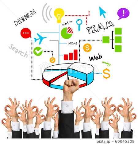 Business and teamwork concept Business and teamwork concept 60045209