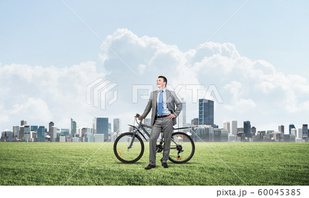 Pleasant man in business suit and tie 60045385