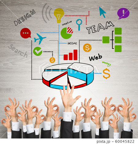Business and teamwork concept 60045822