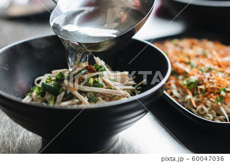 Chinese noodle soup , Traditional chinese food in close up Chinese noodle soup , Traditional chinese food in close up 60047036