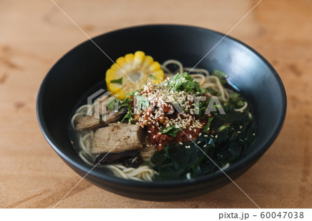 Chinese noodle soup , Traditional chinese food in close up Chinese noodle soup , Traditional chinese food in close up 60047038