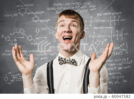 Happy teenager with broad smile Happy teenager with broad smile 60047382