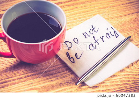 Romantic message written on napkin Romantic message written on napkin 60047383