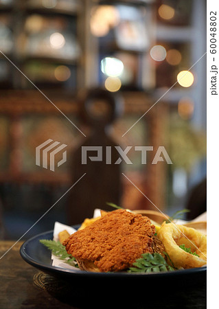 Fish and chips , british food 60048802