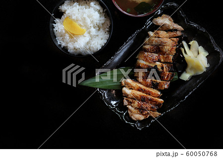 japanese food , Chicken teriyoki with rice japanese food , Chicken teriyoki with rice 60050768