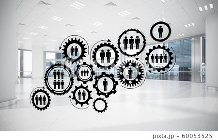 Networking and wireless connection as concept for effective modern business 60053525