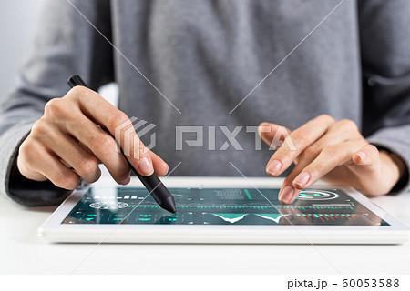Tablet computer for financial data analysis Tablet computer for financial data analysis 60053588