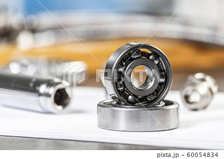 Plumbing pipeline and ball bearings Plumbing pipeline and ball bearings 60054834