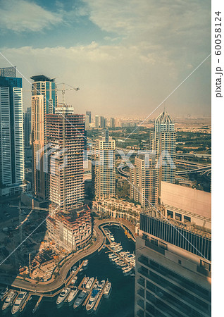 Construction site in Dubai, United Arab Emirates 60058124