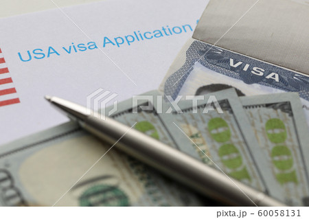 USA visa application paper form USA visa application paper form 60058131
