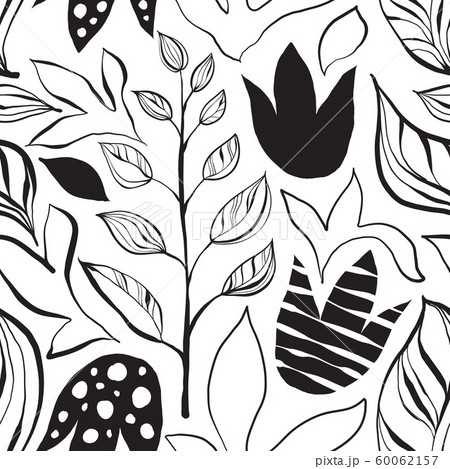 Vector Seamless Abstract Floral Pattern Vector Seamless Abstract Floral Pattern 60062157