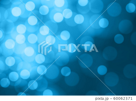 Abstract blue bokeh light background vector illustration. 60062371