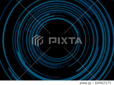 Dark blue circular lines abstract futuristic 60062575