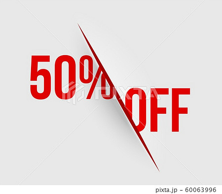 Cut paper. Realistic cut with knife on sheet Cut paper. Realistic cut with knife on sheet 60063996
