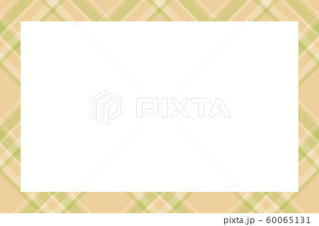 Vintage frame vector. Scottish border pattern 60065131