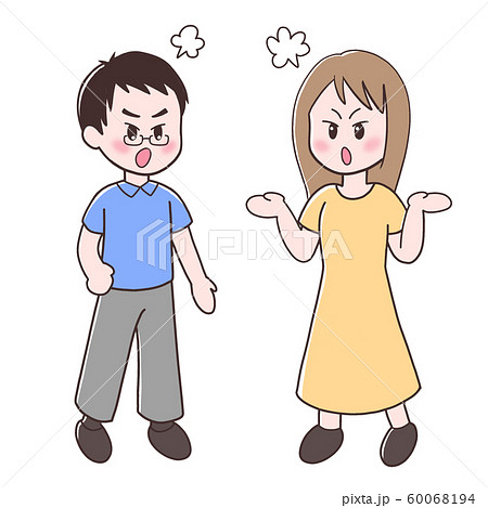 怒る夫婦 怒る夫婦 60068194