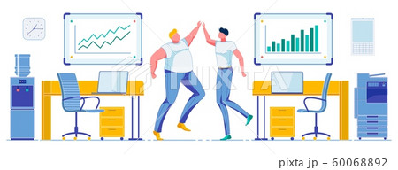 Business Analytics Team Celebrate Financial Growth Business Analytics Team Celebrate Financial Growth 60068892
