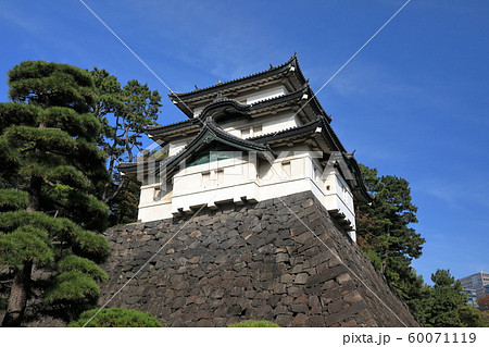 皇居 江戸城 富士見櫓 皇居 江戸城 富士見櫓 60071119