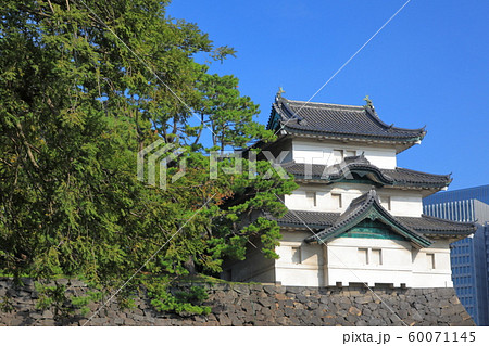 皇居 江戸城 富士見櫓 皇居 江戸城 富士見櫓 60071145