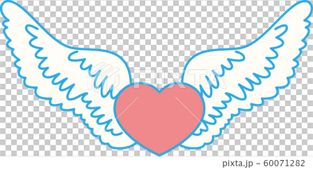 Angel wings wings halo angel ring jumping heart Angel wings wings halo angel ring jumping heart 60071282