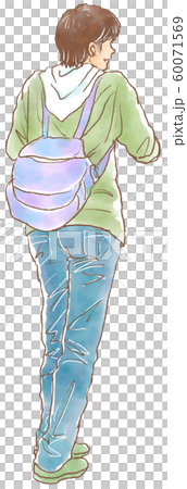 覗き込む人 60071569