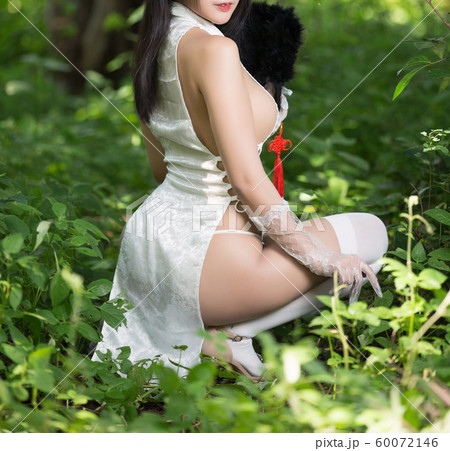 sexy young woman model in sexy dress. 60072146