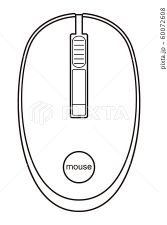 パソコンのマウス ベクターイラストのイラスト素材