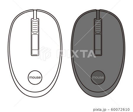パソコンのマウス ベクターイラストのイラスト素材
