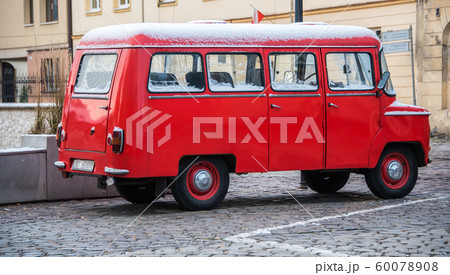 Polish ZSD Nysa 522 van in Krakow, Poland 60078908