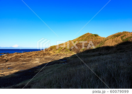 岬と富士山 岬と富士山 60079099