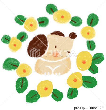 犬とリース 60085826