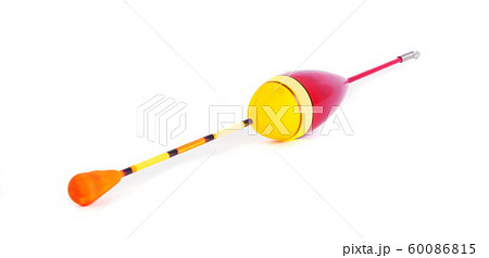 Fishing float isolated on the white Fishing float isolated on the white 60086815