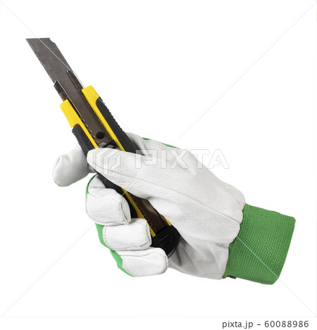 a cutter in the hand a cutter in the hand 60088986