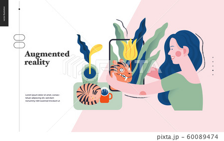 Technology topic illustration 60089474