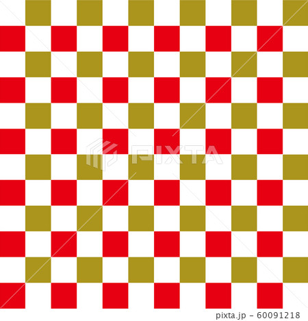 チェッカー_赤金 60091218