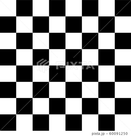 チェッカー_白黒 60091250
